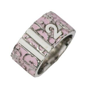 Christian Dior Trotter Ring Size 6 Size 11 Pink